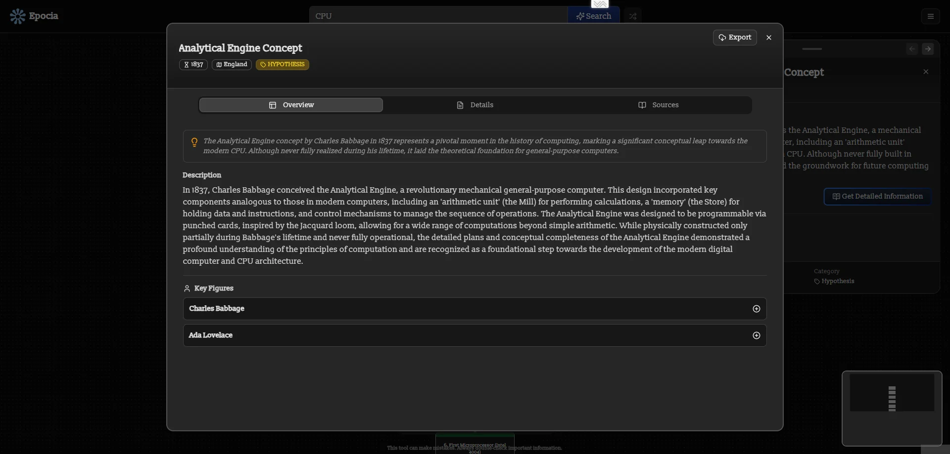Canvas - Detaild Information Showcase